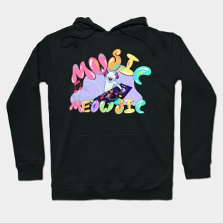 Cat Music - DJ Kitty Hoodie